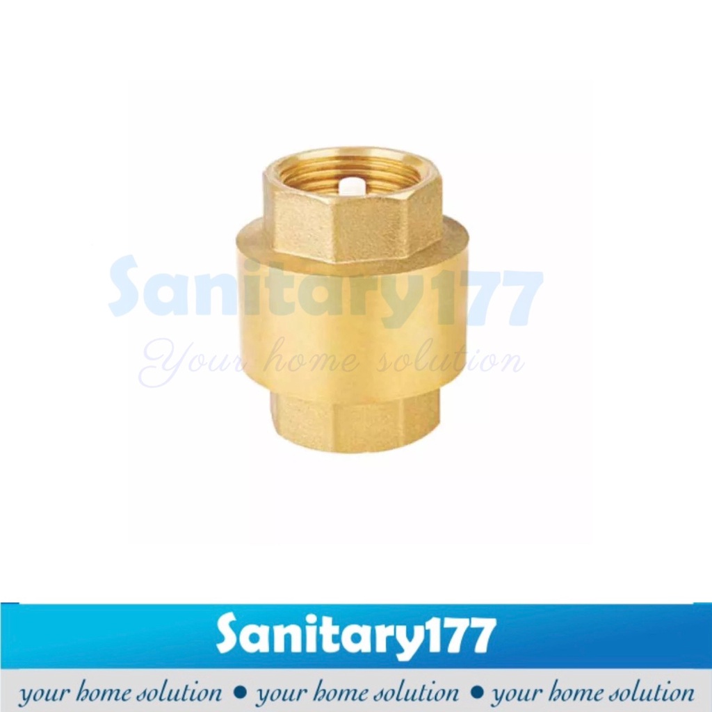 Tusen klep kuningan 1/2  dan 3/4 inch dan 1 inci-tuzen tosen klep tossen check valve brass 1inci 0.5 in 0.75 in