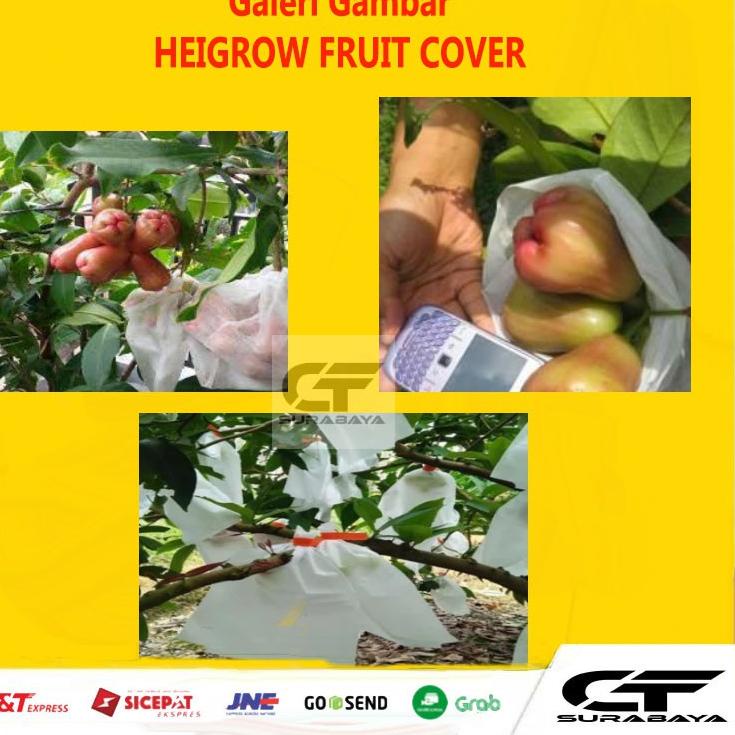 Heigrow Fruit Cover Size S Original Brongsong Buah Pembungkus Buah Bungkus Buah Apel Sawo Jambu Biji