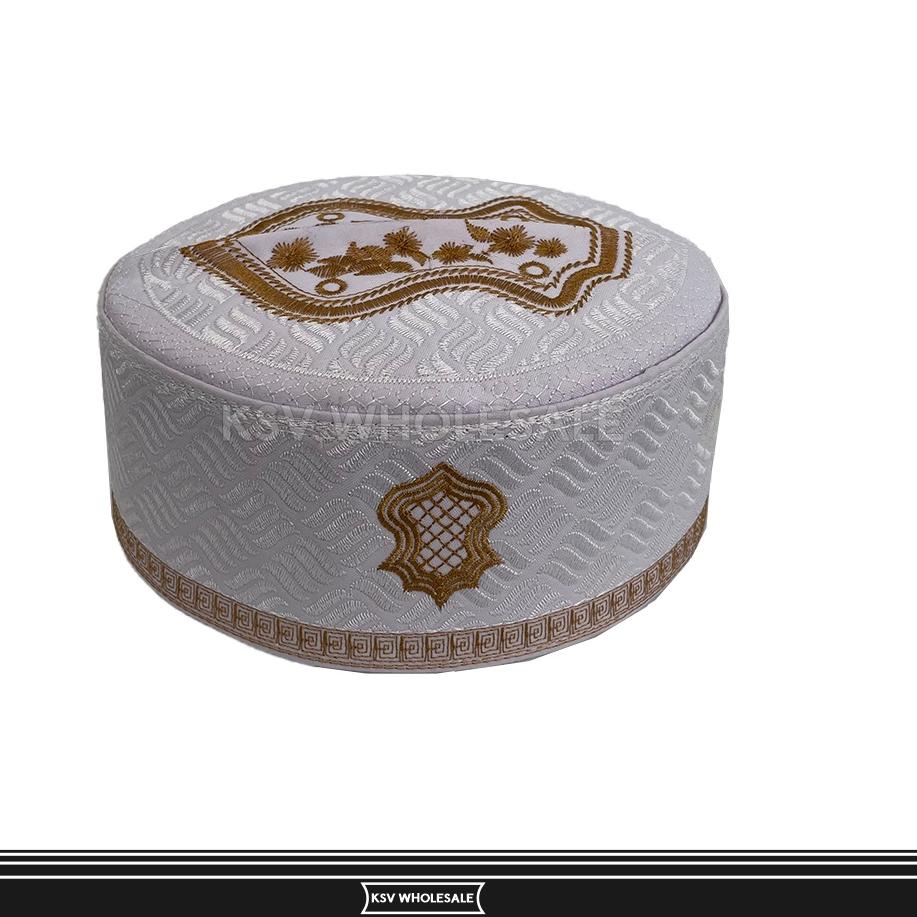 Peci Kopiah Haji Assagofah Terompah ADZ DZIKRO Dewasa Anak Kopeah Putih Polos / Hitam / Asagofah / K