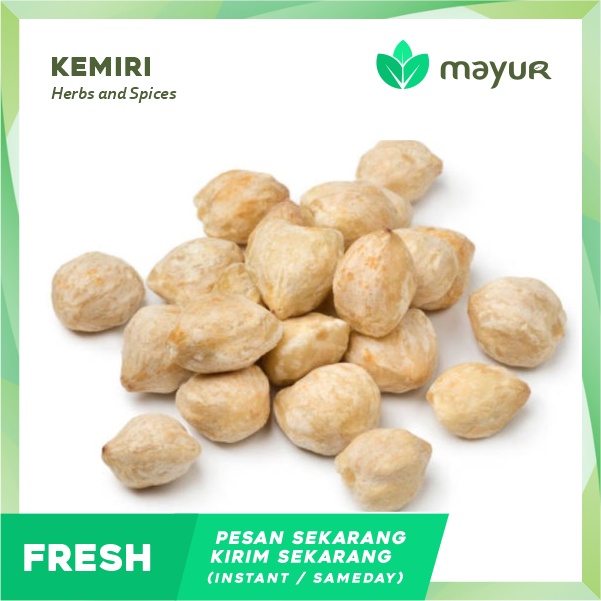 

Biji Kemiri Bulat 50g