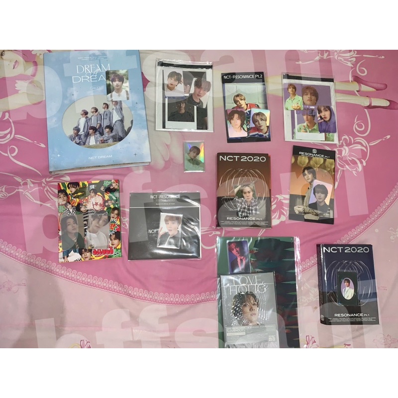 nct dream nct 127 haechan doyoung renjun pc album hot sauce resonance loveholic dream a dream dad se