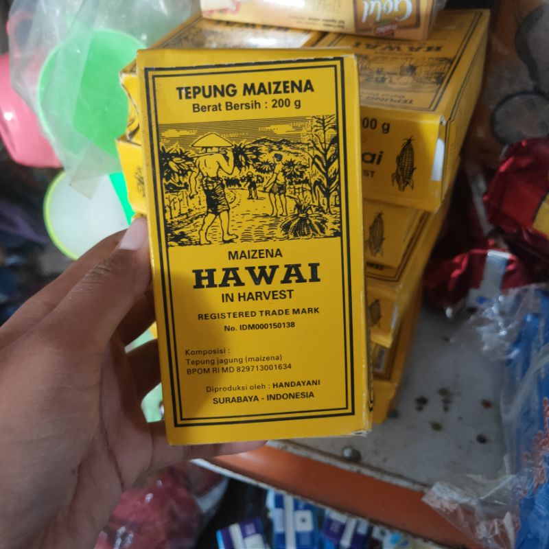 

Tepung maizena Hawai 200g