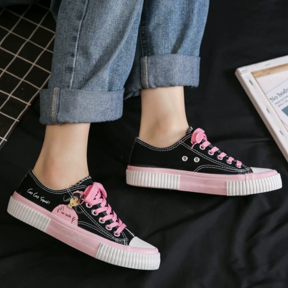 REIN SEPATU SNEAKERS WANITA AS177