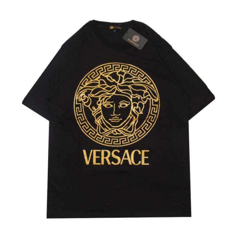 Tshirt Kaos Versace Fulltag Label Pria Wanita Unisex