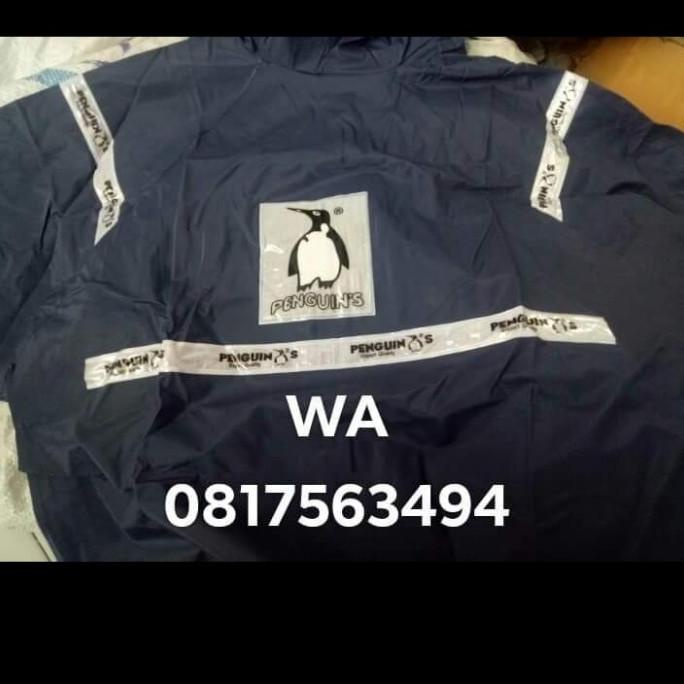 [BISA COD] Jas Hujan Original 100% Penguin Baju Celana Jaket Clana Pinguin Mantel