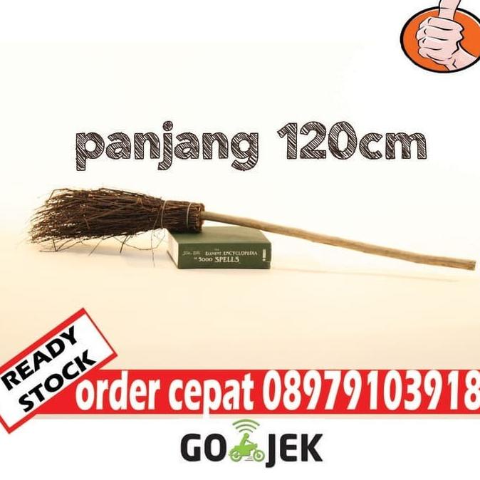 SAPU NENEK SIHIR SAPU PENYIHIR sapu harry potter KOSTUM HALLOWEEN