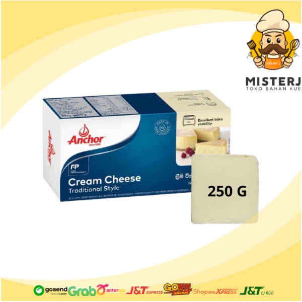 

Anchor Cream Cheese 250gr kemasan Repack + ES BATU | Anchor Cream Cheese Original | BEST SELLER INSTAN ONLY