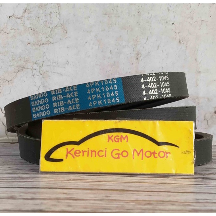 BANDO VAN BELT 4PK 1045 RIB BELT TALI KIPAS 4PK-1045 FAN BELT ALUR