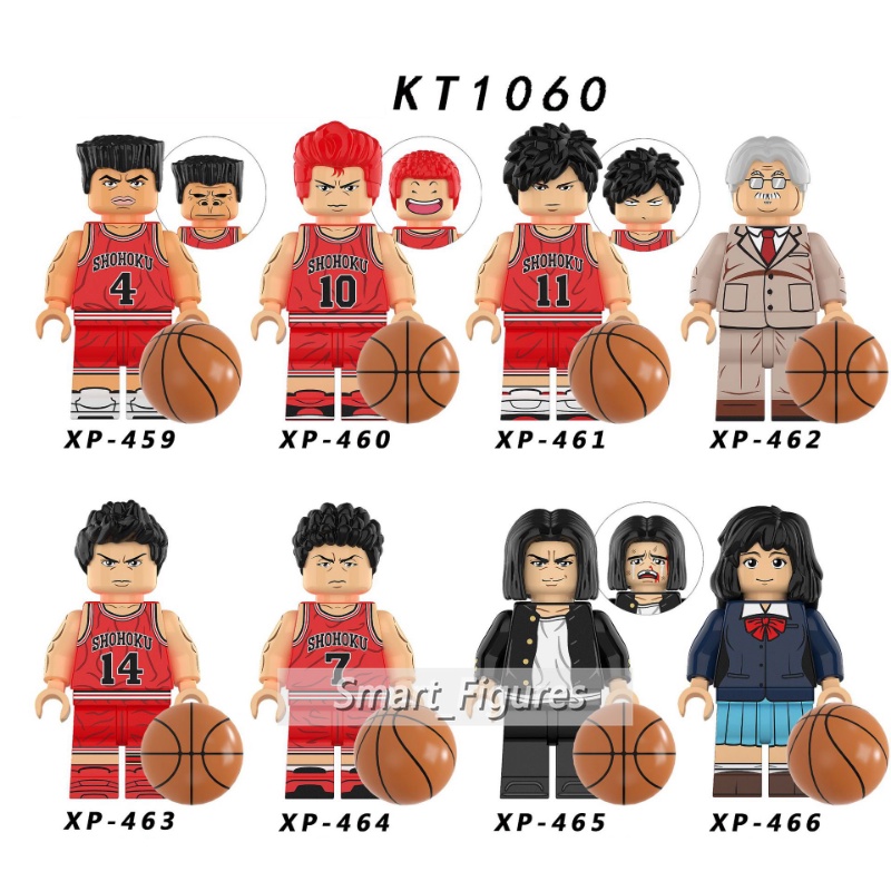 Action Figure Mini Karakter Kartun Slam Dunk KT1060