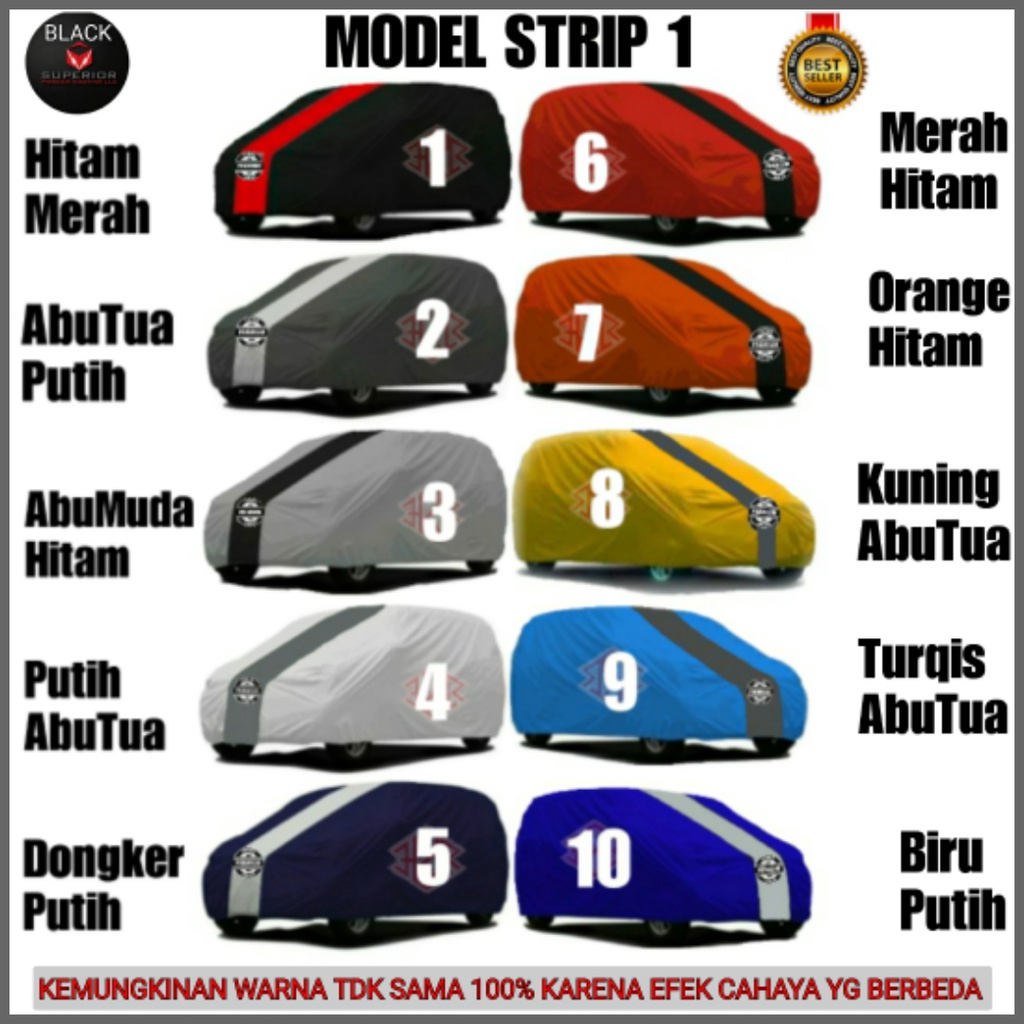COVER MOBIL/SARUNG MOBIL FORTUNER,PAJERO,ALPHARD,INNOVA REBORN,CRV TURBO,VELLFIRE,DOBLE CABIN,SERENA,EVALIA,HYUDAISANTAFE,GRANDMAX,
