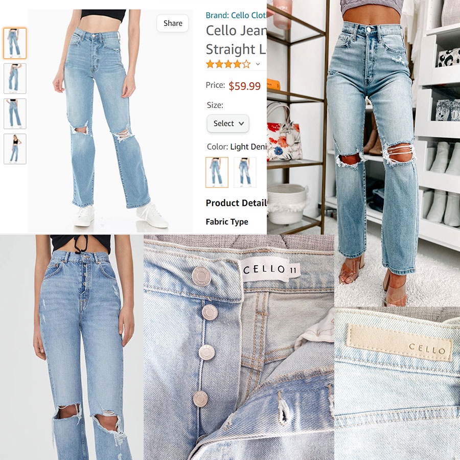 MISSME BOOTCUT & SKINNY JEANS