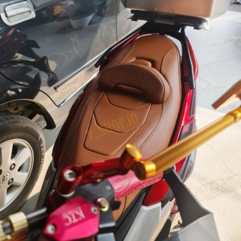 Jok Motor MBtech Coklat Nmax Modifikasi Terbaru Original