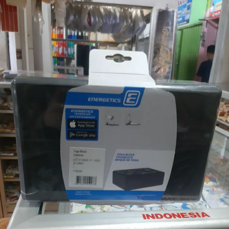 Energetics Yoga Block Grey