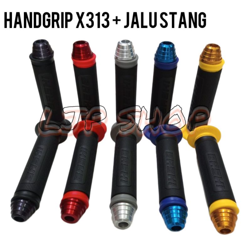 GRIP BASHI HANDFAT BASHI PLUS JALU STANG RACING ORIGINAL X303 DAN 313 QUALITY