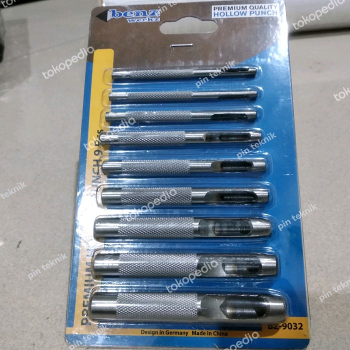 

Update Hollow Punch Set 9 Pcs - Plong Set 9 Pcs - Plong Set Benz 9 Pcs Gilaa!!!