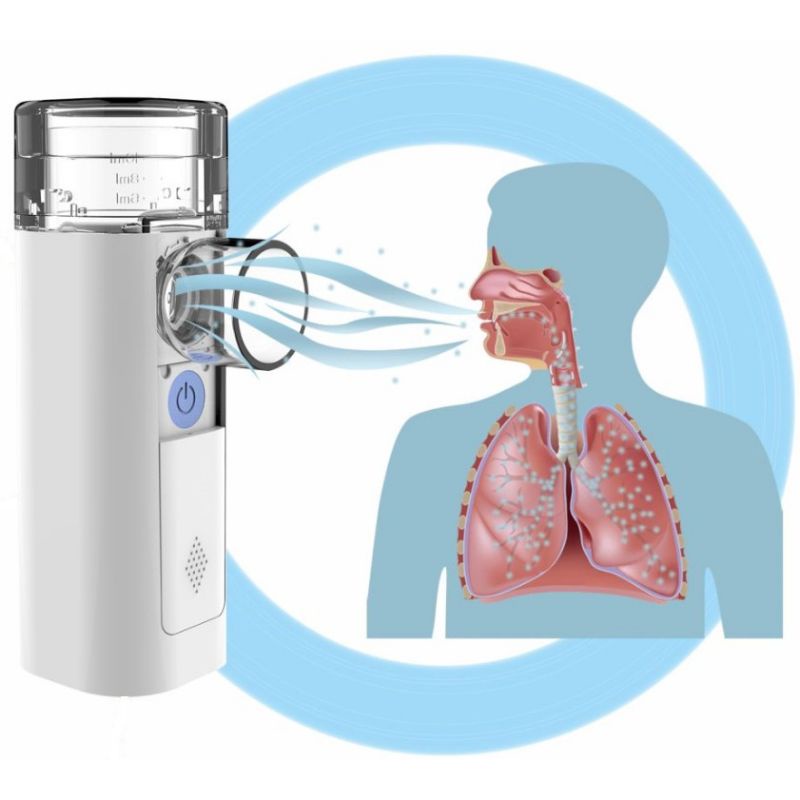 NEBULIZER PORTABLE MESH FEELLIFE MINI AIR 360 + NEBULIZER ULTRASONIC