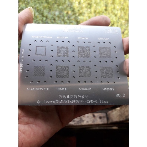 PLAT BGA MEDIATEK & MSM MQ2,BGA IC CPU SDM 439/MSM8909W/MT6765V/MT6768V/MT6761V/MT6779V/MT6758V/RAM 