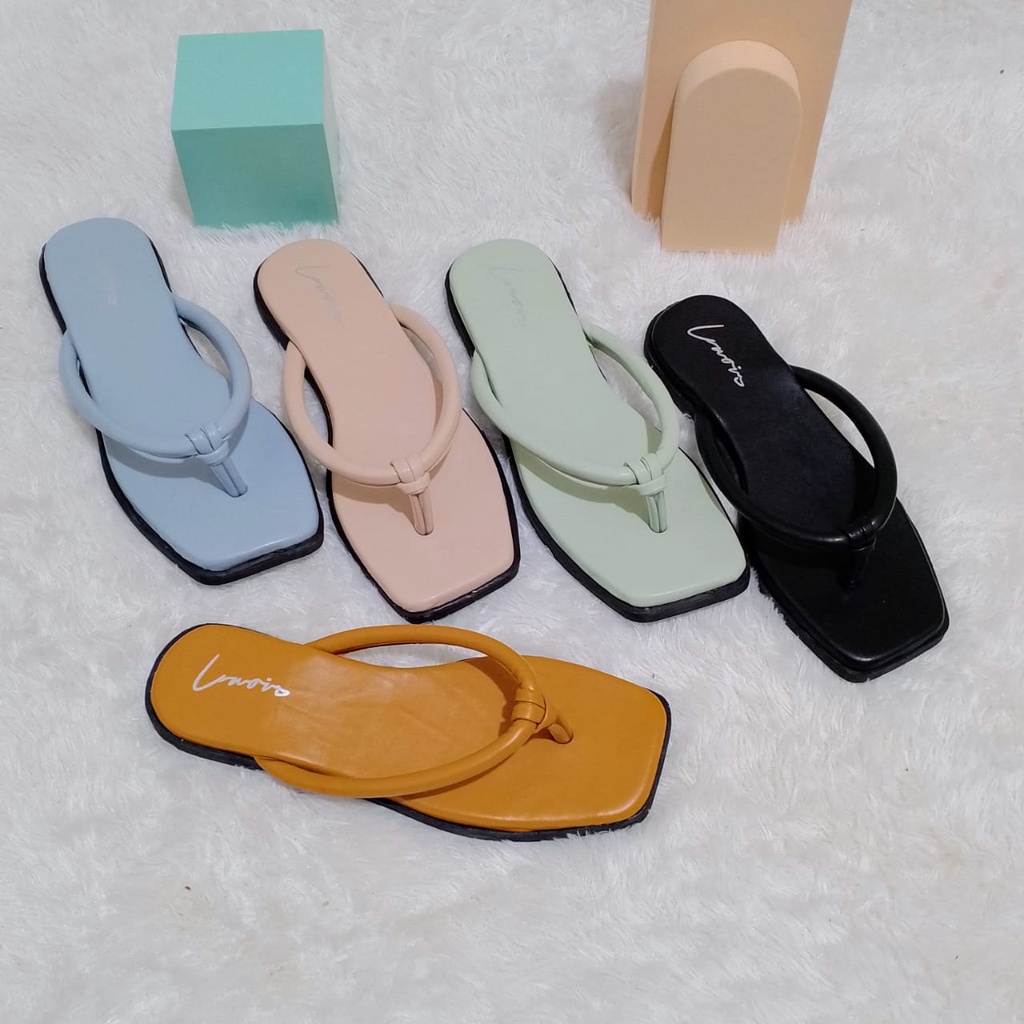 NESANH Sandal Jepit Wanita Teplek Terbaru Slip On Sandal Wanita BLAIR