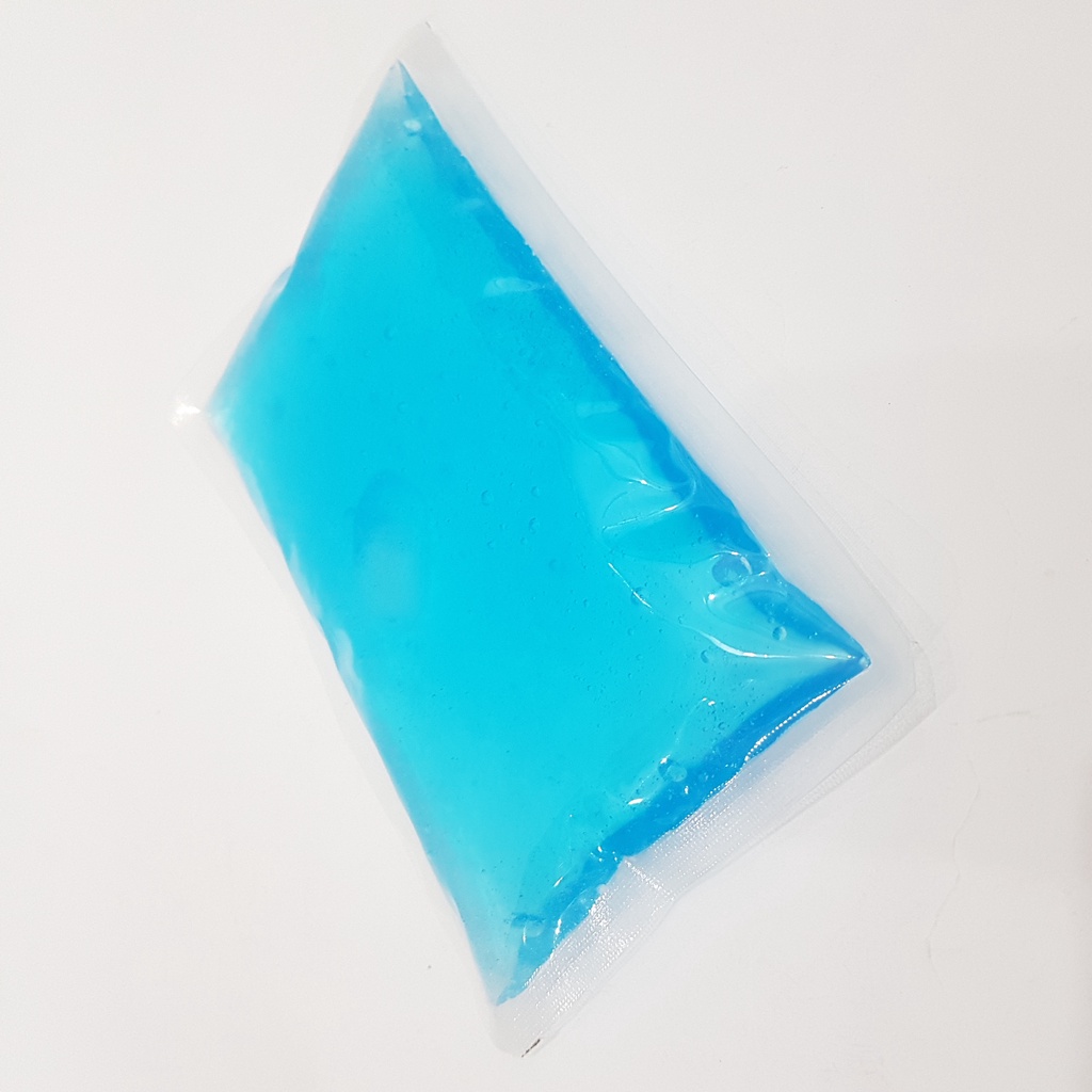 130 GRAM  Blue ice gel 130gram kualitas super  / ice gel penganrti es batu / ice gel ice pack biru blue kecil SUPER serba guna suhu lebih ekstrim