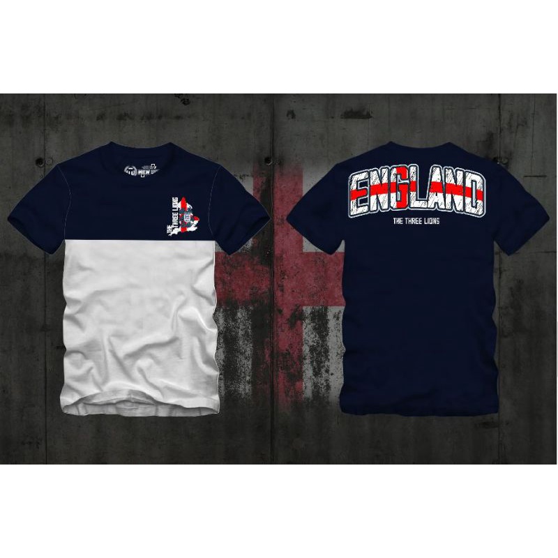 T-Shirt Timnas inggris ( england ) kaos Piala dunia / kaos inggris / kaos england / kaos pildun berk