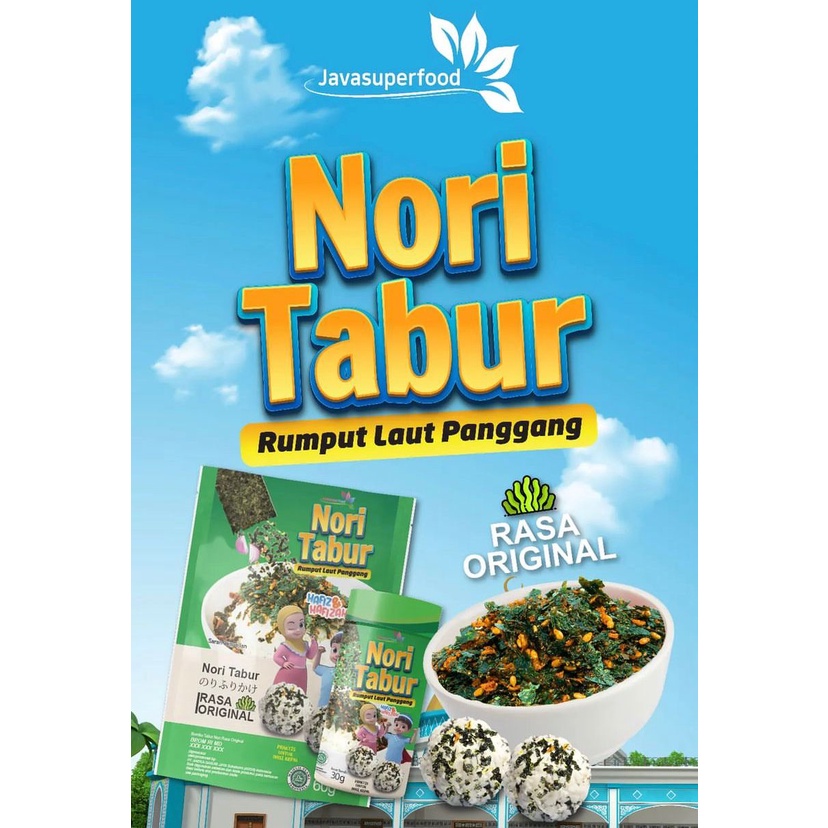 Nori Tabur Rumput Laut Panggang 60gr  KOREA 2 Varian HALAL