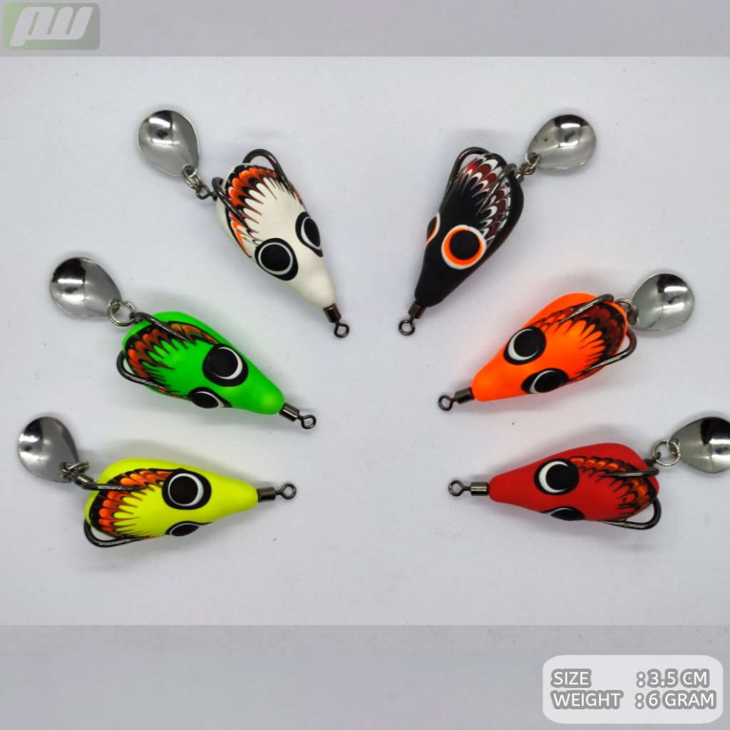 Soft Frog 3.5cm Umpan Casting Gabus