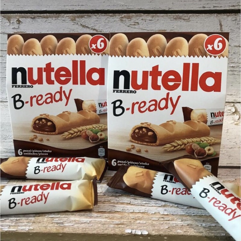 

Biskuit Nutella B-Ready Bready Be Ready 1pcs atau Pepack isi 6pcs