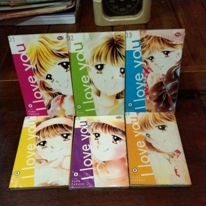 KOMIK I LOVE YOU - YUKA TAKASE