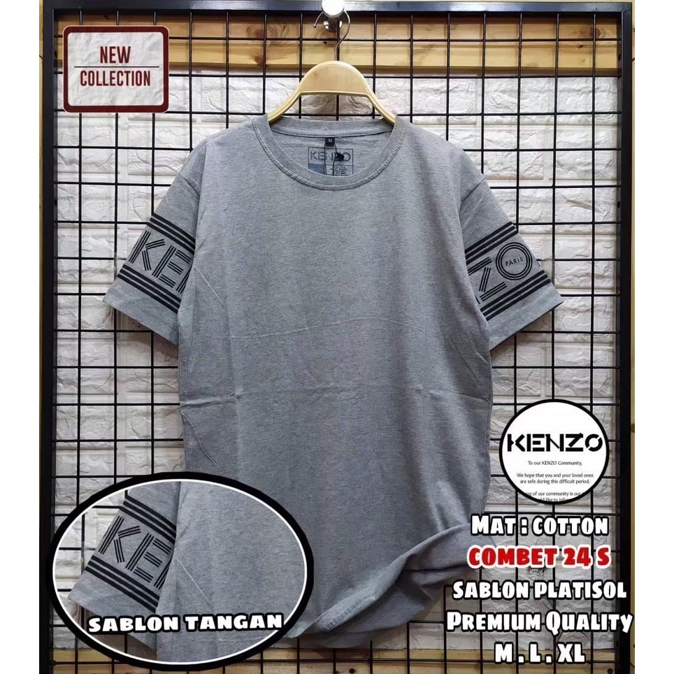 Kaos T shirt Baju Kenzo Full Print Premium