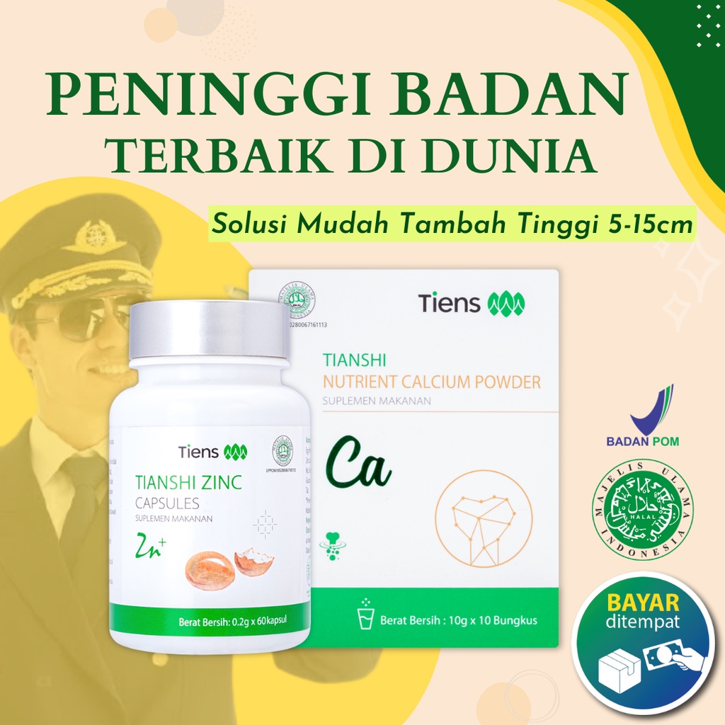 Peninggi Badan Tiens Original Penambah Tinggi Badan Terbaik Dunia Obat Peninggi Badan Bpom