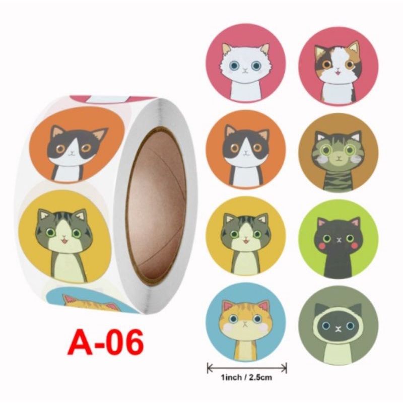 MH80 500PCS STIKER LABEL/STIKER PUJIAN UNTUK ANAK SEKOLAH/LABEL GURU MURID TUGAS SEKOLAH/STICKER REWARD ANAK/STIKER LABEL 1ROLL(500PCS)...