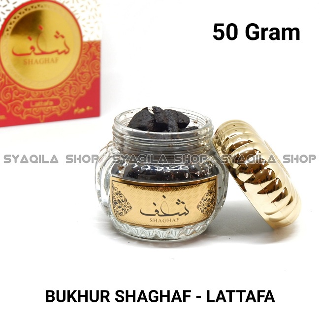 Bakhor Shaghaf by Lattafa Bukhur Latafa Shagaf Buhur Saghaf Sagaf Dupa Arab Menyan Impor Dubai Pengharum Aromaterapi 50 Gram