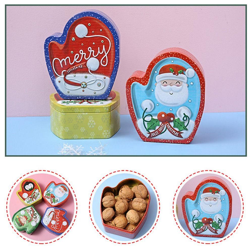 Solighter Candy Box Xmas Biskuit Cookies Kotak Hadiah