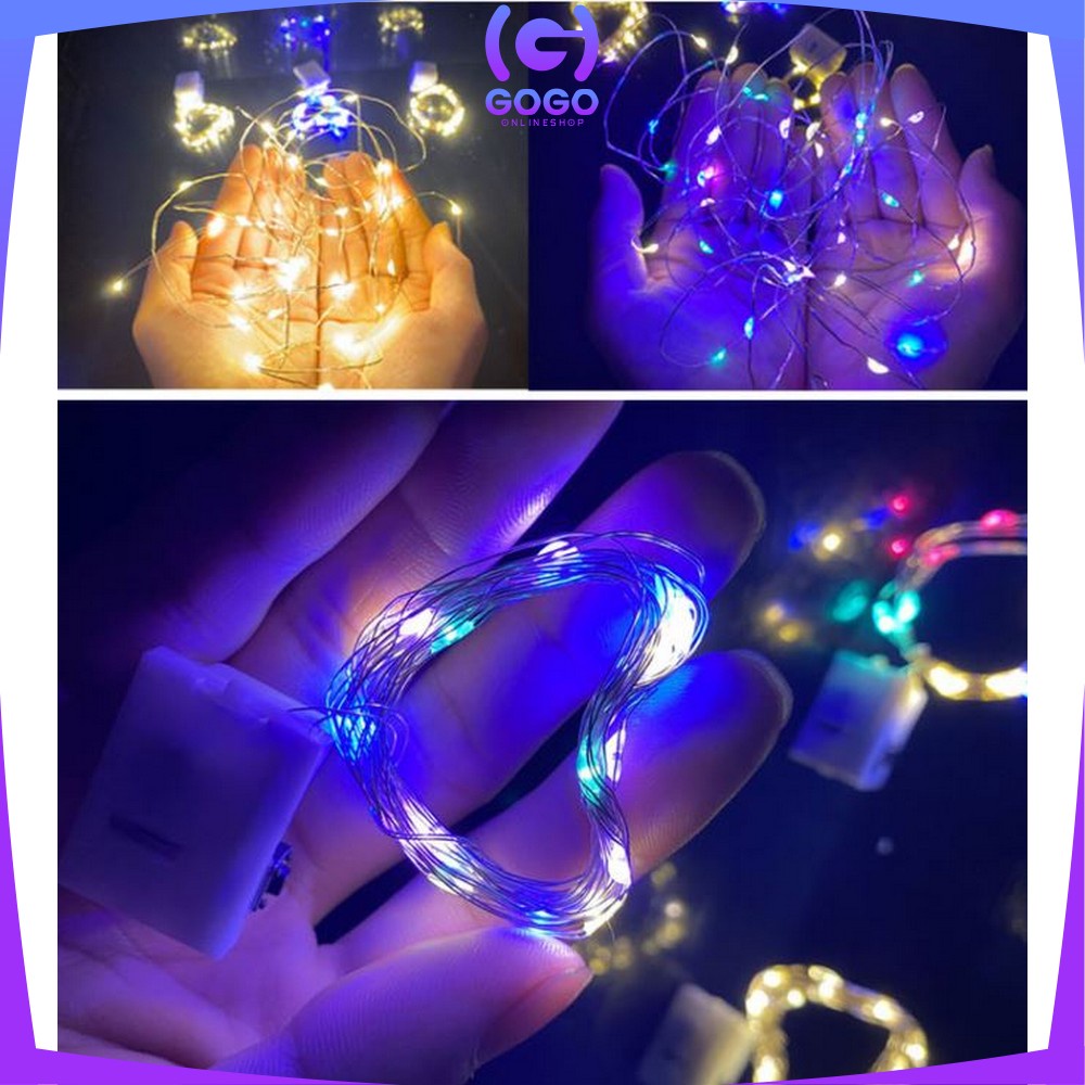 GOGO-C438 Lampu Kawat Led Tumblr Lampu Strip Fairy Light Tumblr Light Dekorasi Outdoor dan Indoor Lampu Led Kawat