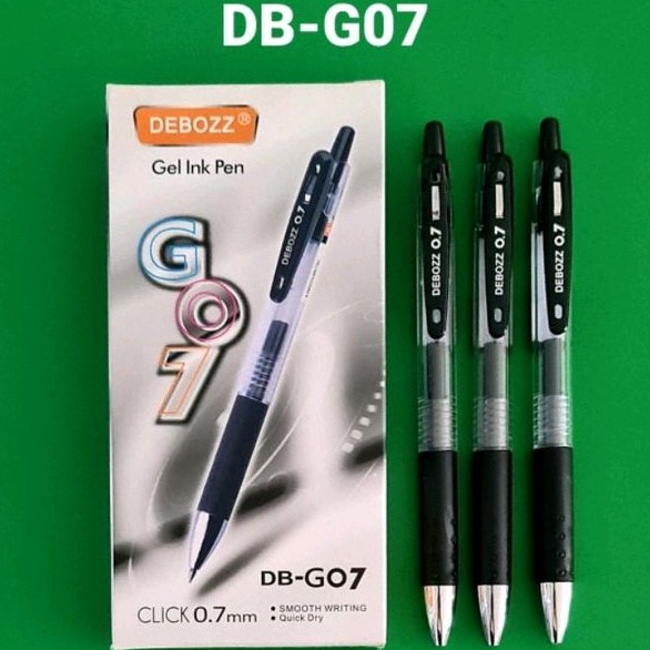 

PULPEN GEL DEBOZZ G07 HITAM/0.7mm