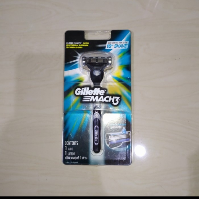 Jual Hemat Gillette Cukur Gillete Mach 3 Isi 1 Gilete Pisau Cukur Murah Shopee Indonesia