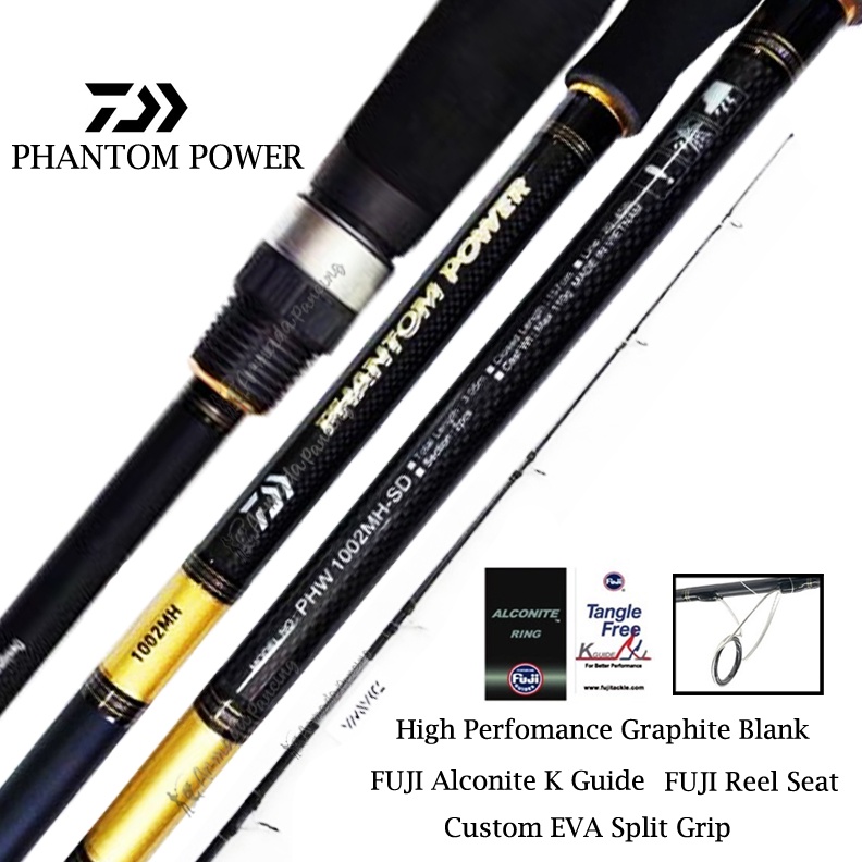 Joran Daiwa Phantom Power PHW 2021 | 802MH | 902MH | 1002MH I Pilih Ukuran