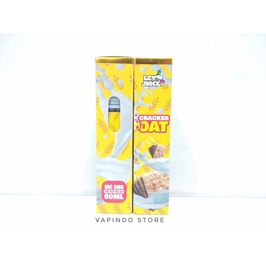 LCV CRACKER OATS 60ML 3MG BY KING BREWERY E LIQUID E JUICE VAPOR