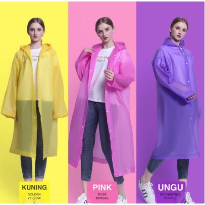 [ ABJ ] Jas hujan Korea Eva Raincoat