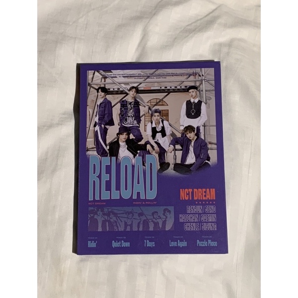 Nct Dream - Reload [Rollin ver.] FULLSET UNSEALED ALBUM