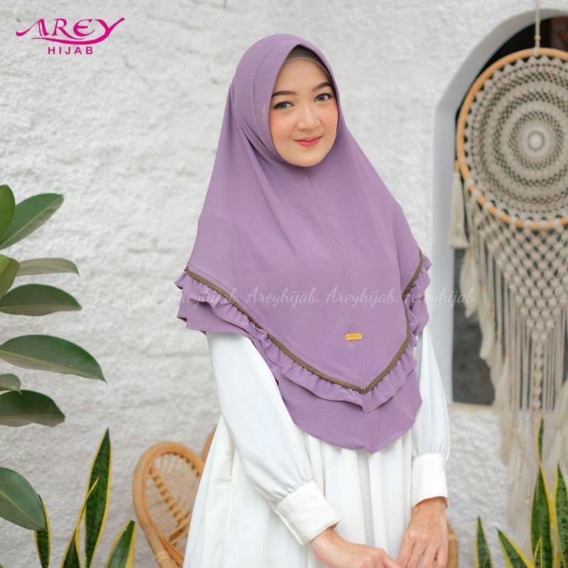 (Original Arey) AMARA •jilbab instan jersey irish•bergo pad rempel list ramdom