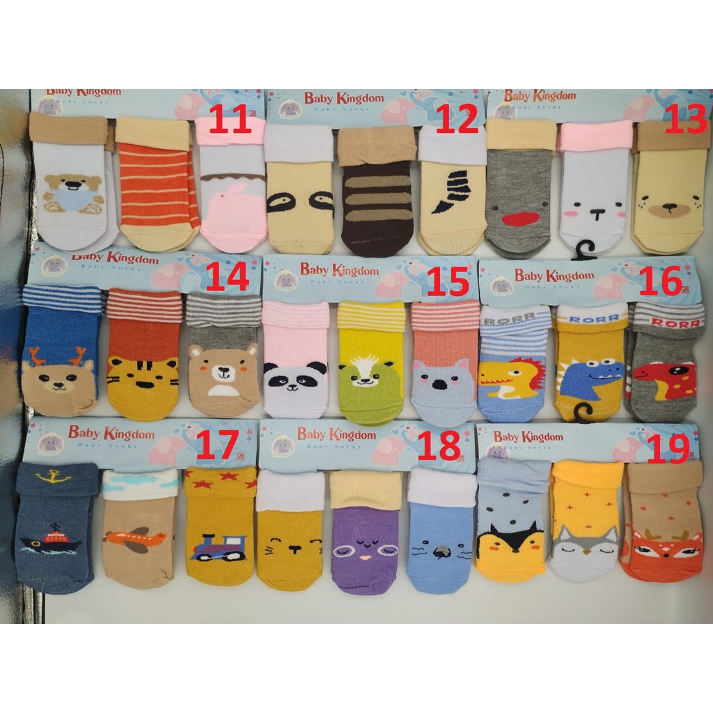 KAOS KAKI BABY KINGDOM / KAOS KAKI BAYI / BELLASHOP