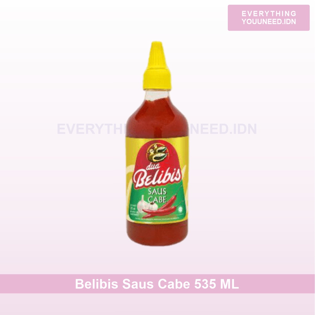 

Saus Cabe Dua Belibis Botol 535 ml