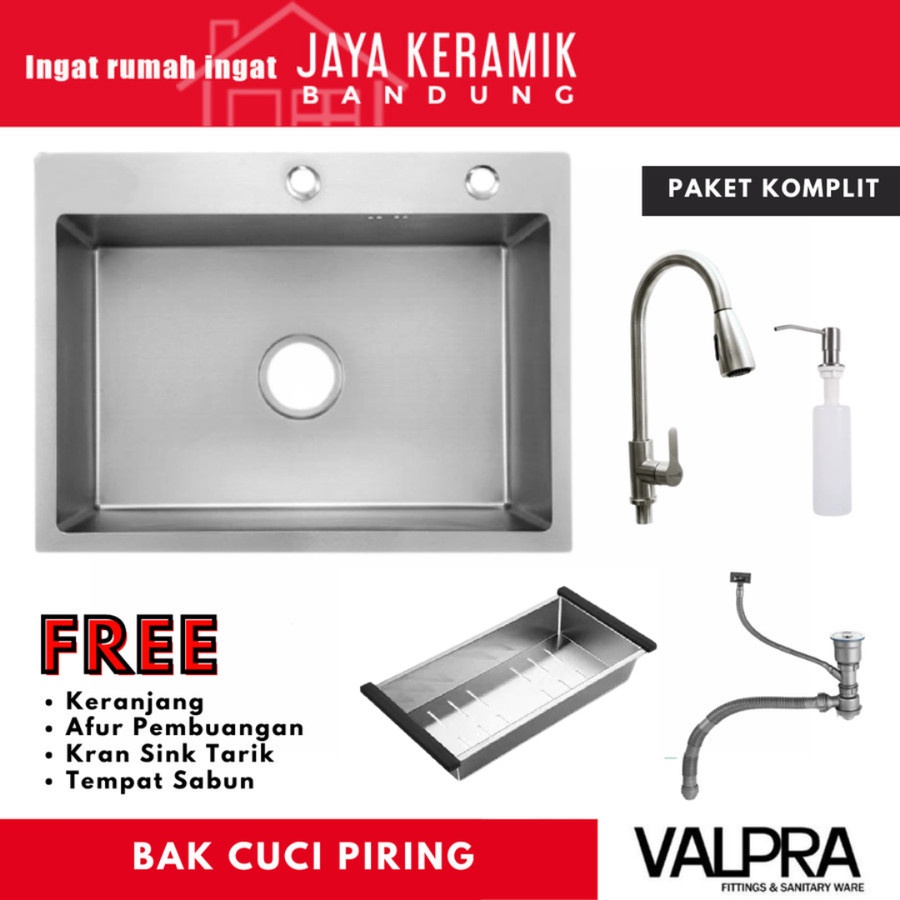 BAK CUCI PIRING | KITCHEN SINK | SINK BOWL VALPRA VHE-6045