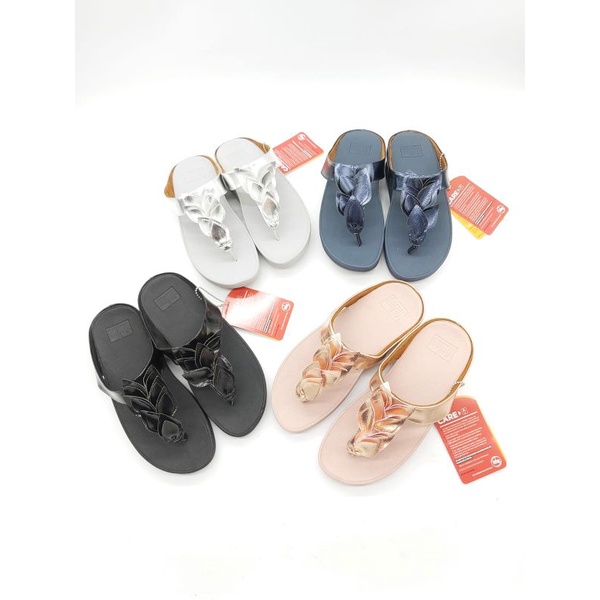 Sandal Jepit Fitflop FINO Leaf Leaves Flip