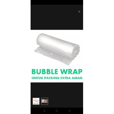 

Exstra buble wrap full di kardus