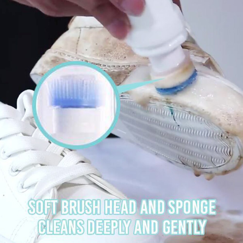 Cream Cairan Pembersih Pemutih Sepatu / Sneakers Shoes Cleaner Ajaib Stain Remover - MIKHAMART