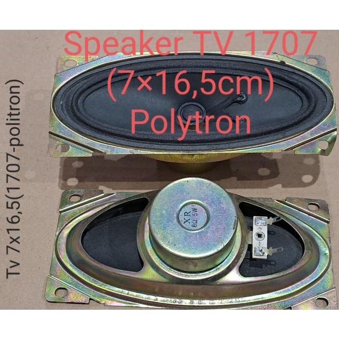 @@@@] Speaker TV 1707 Polytron | 7 x 16,5 cm | Speaker TV Polytron Politron