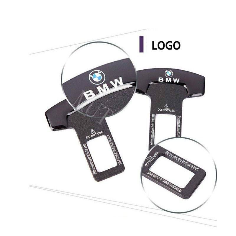 1 / 2Pcs Buckle Sabuk Pengaman Mobil Bahan Aluminum Alloy Dengan Alarm