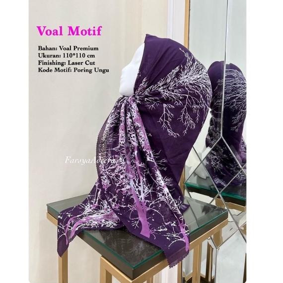 {CWD.18Oc22м} Part 2 hijab jilbab SEGIEMPAT DEKA Motif Voal premium by KAYLA (BEBAS PILIH MOTIF)